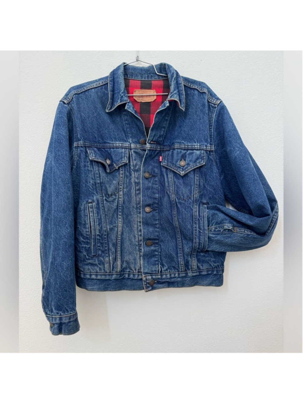 80’s Levi’s flannel-lined denim jacket- vintage